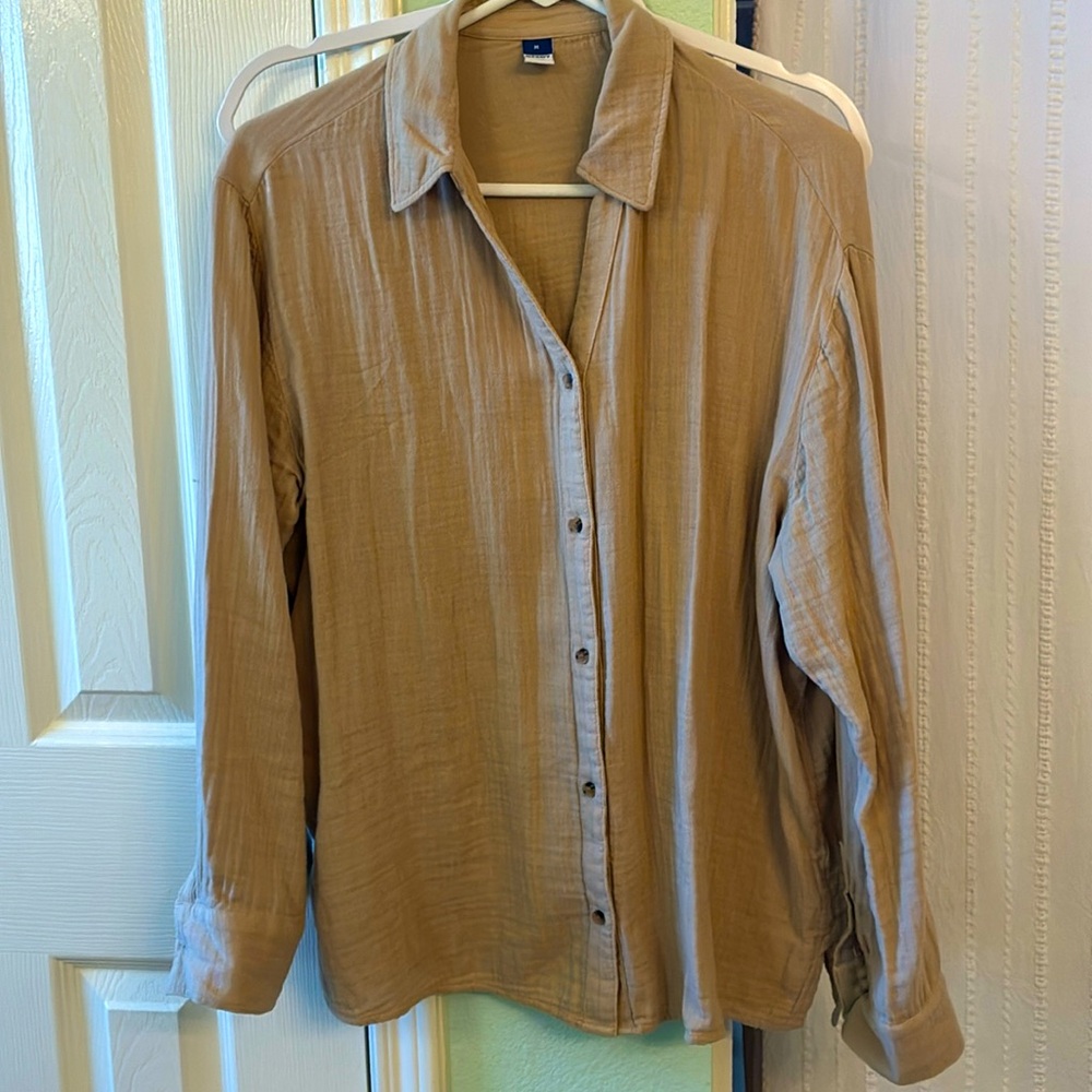 Linen Button down by old navy. Womens button down